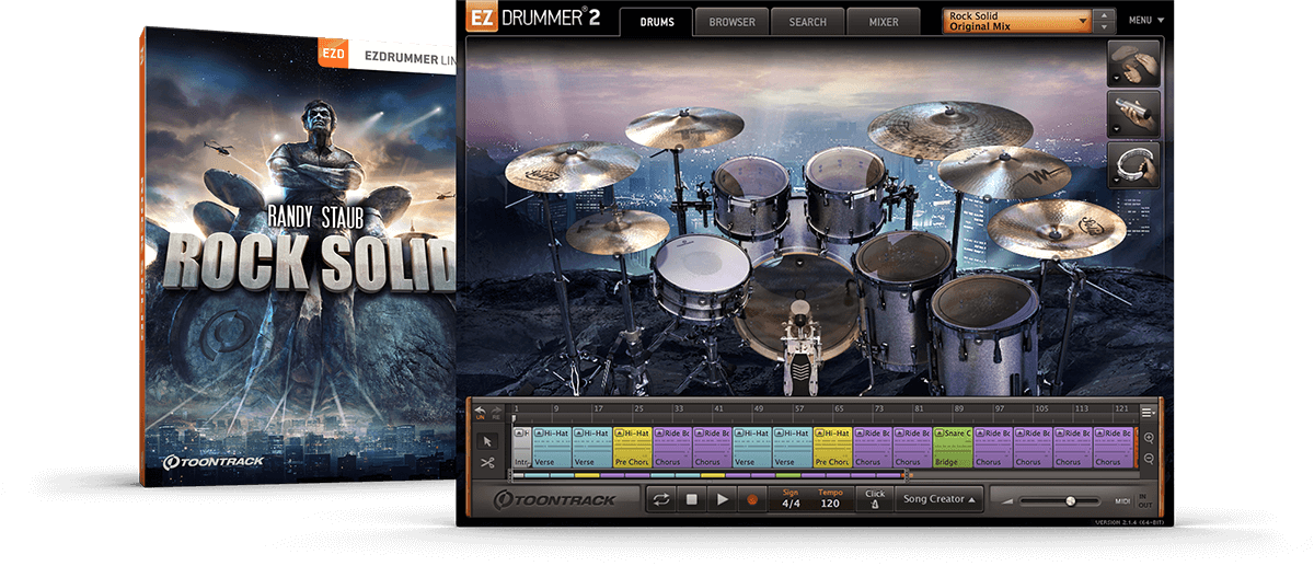 Toontrack EZX -  Rock  Solid